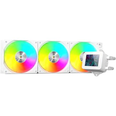 Mars Gaming Kit Watercooling Aio Ml-Vision RGB - 360mm (Blanc), CPU Wasserkühler, Weiss Mars Gaming Kit Watercooling Aio Ml-Vision RGB - 360mm (Blanc), CPU Wasserkühler, Weiss