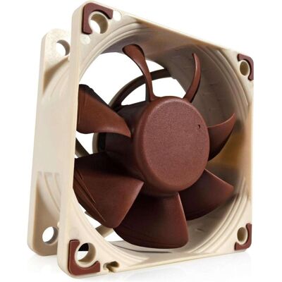 Noctua Lüfter NF-A6x25 FLX (60 mm, 1x), PC Lüfter, Braun, Beige Noctua Lüfter NF-A6x25 FLX (60 mm, 1x), PC Lüfter, Braun, Beige