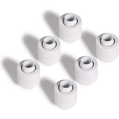 Alphacool ANS Eiszapfen 13/10mm Anschraubt??lle G1/4 - White Sixpack, Wasserkühlung Anschluss, Weiss Alphacool ANS Eiszapfen 13/10mm Anschraubt??lle G1/4 - White Sixpack, Wasserkühlung Anschluss, Weiss