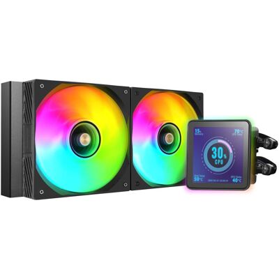 Mars Gaming ML-VISIONPRO240, CPU Wasserkühler, Schwarz Mars Gaming ML-VISIONPRO240, CPU Wasserkühler, Schwarz