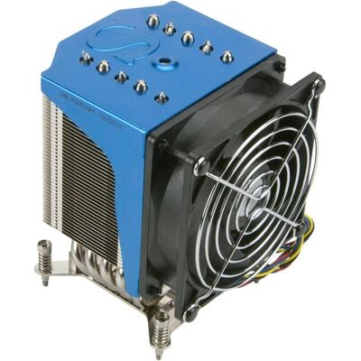 Supermicro 4u Active Cpu Heat Sink (128 mm), CPU Kühler, Blau, Schwarz, Silber Supermicro 4u Active Cpu Heat Sink (128 mm), CPU Kühler, Blau, Schwarz, Silber