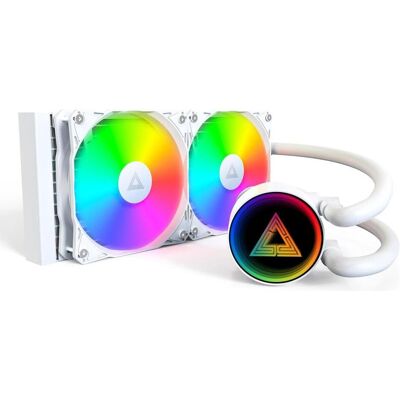 Montech Raffreddatore a Liquido LightFlow 240 ARGB Bianco, CPU Wasserkühler, Weiss Montech Raffreddatore a Liquido LightFlow 240 ARGB Bianco, CPU Wasserkühler, Weiss