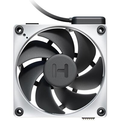 Hyte THICC FP12 120MM PWM FAN 3PK + NP (120 mm, 3x), PC Lüfter, Schwarz, Weiss Hyte THICC FP12 120MM PWM FAN 3PK + NP (120 mm, 3x), PC Lüfter, Schwarz, Weiss