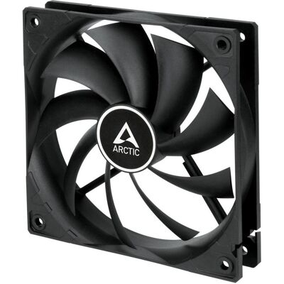 Arctic F12 PWM (Black) - 5 Pack (120 mm, 5x), PC Lüfter, Schwarz Arctic F12 PWM (Black) - 5 Pack (120 mm, 5x), PC Lüfter, Schwarz