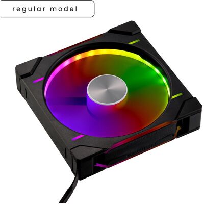 Phanteks D30 Regular Airflow D-RGB (140 mm, 1x), PC Lüfter, Schwarz Phanteks D30 Regular Airflow D-RGB (140 mm, 1x), PC Lüfter, Schwarz