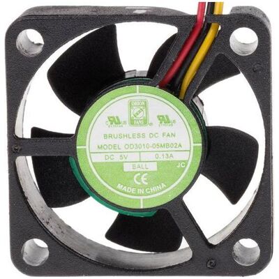 RS PRO DC fan, alarm, 30x10mm 5.61cu.m/h 5V, PC Lüfter RS PRO DC fan, alarm, 30x10mm 5.61cu.m/h 5V, PC Lüfter