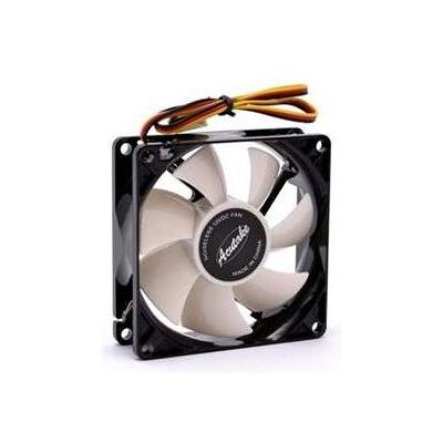 Acutake ACU-FAN80 SHINE (White Wing Fan De Luxe) (80 mm, 1x), PC Lüfter, Schwarz, Weiss Acutake ACU-FAN80 SHINE (White Wing Fan De Luxe) (80 mm, 1x), PC Lüfter, Schwarz, Weiss