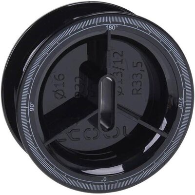 Alphacool Eiskoffer - Arc Mandrel - Big, Wasserkühlung Komponenten Zubehör, Schwarz Alphacool Eiskoffer - Arc Mandrel - Big, Wasserkühlung Komponenten Zubehör, Schwarz