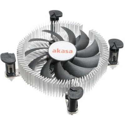 Akasa AK-CC7124EP01 Low Profile CPU-Kühler (23.50 mm), CPU Kühler, Schwarz Akasa AK-CC7124EP01 Low Profile CPU-Kühler (23.50 mm), CPU Kühler, Schwarz