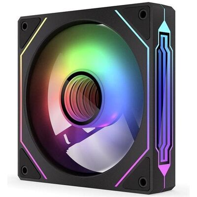 Krux Corvus 120 ARGB fan (KRXE006) (120 mm), PC Lüfter, Schwarz Krux Corvus 120 ARGB fan (KRXE006) (120 mm), PC Lüfter, Schwarz