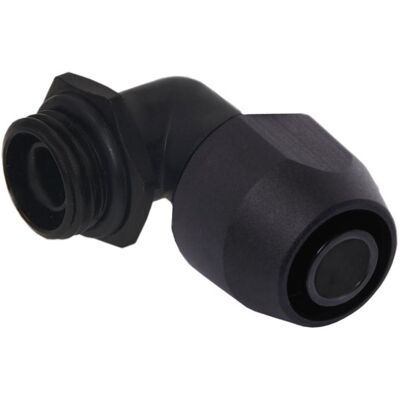 Alphacool HF Anschraubtülle TPV Metall, Wasserkühlung Anschluss, Schwarz Alphacool HF Anschraubtülle TPV Metall, Wasserkühlung Anschluss, Schwarz