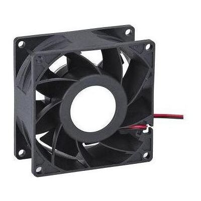 RS PRO DC-Axiallüfter, Kugellager, 24 V dc / 2.88W (80 mm), PC Lüfter, Schwarz RS PRO DC-Axiallüfter, Kugellager, 24 V dc / 2.88W (80 mm), PC Lüfter, Schwarz