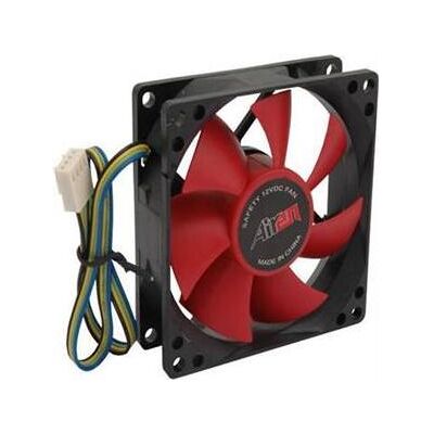 Airen FAN RedWings80 Clever (PWM) (80 mm, 4x), PC Lüfter, Schwarz, Rot Airen FAN RedWings80 Clever (PWM) (80 mm, 4x), PC Lüfter, Schwarz, Rot