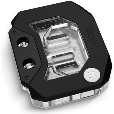 EKWB EK-Quantum Velocity² Direct Die D-RGB - AMD Ryzen Signature Edition, CPU Wasserkühler, Schwarz, Transparent EKWB EK-Quantum Velocity² Direct Die D-RGB - AMD Ryzen Signature Edition, CPU Wasserkühler, Schwarz, Transparent