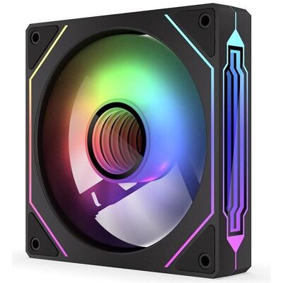 Krux Corvus 120 ARGB fan (KRXE006) (120 mm), PC Lüfter, Schwarz Krux Corvus 120 ARGB fan (KRXE006) (120 mm), PC Lüfter, Schwarz