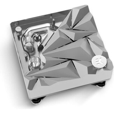 EKWB EK-Quantum Velocity² Edge D-RGB - 1700 Silver Special Edition, CPU Wasserkühler, Silber EKWB EK-Quantum Velocity² Edge D-RGB - 1700 Silver Special Edition, CPU Wasserkühler, Silber