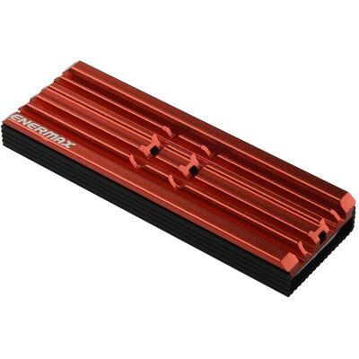 Enermax M.2 2280 SSD Aluminium Kühlkörper für PS5/PC doppelseitig inkl. Wärmeleitpads ESC001-B, ro, SSD + Festplatte Zubehör Enermax M.2 2280 SSD Aluminium Kühlkörper für PS5/PC doppelseitig inkl. Wärmeleitpads ESC001-B, ro, SSD + Festplatte Zubehör