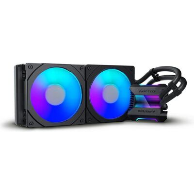 Phanteks Glacier One 280 MPH Komplett-Wasserkühlung, D-RGB, CPU Wasserkühler, Schwarz Phanteks Glacier One 280 MPH Komplett-Wasserkühlung, D-RGB, CPU Wasserkühler, Schwarz