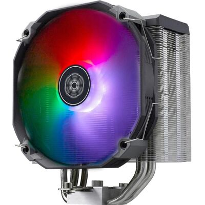 Silverstone SST-ARV140-ARGB - CPU Cooler 6x4 Heatpipe (160 mm), CPU Kühler, Schwarz Silverstone SST-ARV140-ARGB - CPU Cooler 6x4 Heatpipe (160 mm), CPU Kühler, Schwarz