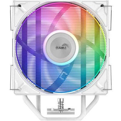 Sama A40L White ARGB (152 mm), CPU Kühler, Weiss Sama A40L White ARGB (152 mm), CPU Kühler, Weiss