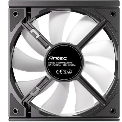 Antec Connect 120 ARGB PWM Zwart set van 3 (120 mm, 3x), PC Lüfter, Schwarz Antec Connect 120 ARGB PWM Zwart set van 3 (120 mm, 3x), PC Lüfter, Schwarz