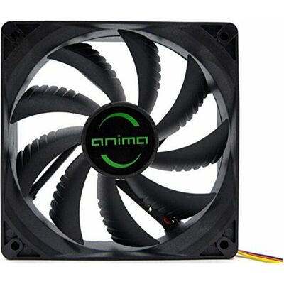 Tacens Ventilador anima af12 12cm (120 mm), PC Lüfter, Schwarz Tacens Ventilador anima af12 12cm (120 mm), PC Lüfter, Schwarz