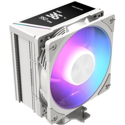Modecom Chłodzenie Cpu Volcano 0c T202 LCD Argb White (153 mm), CPU Kühler, Weiss Modecom Chłodzenie Cpu Volcano 0c T202 LCD Argb White (153 mm), CPU Kühler, Weiss