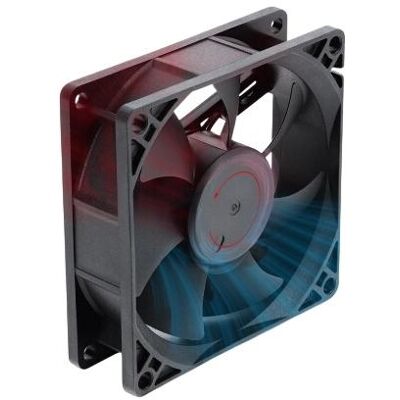 Delock Axiallüfter 48 V DC, 80 x 80 x 25 mm mit 2 Pin Lüfteranschluss schwarz (67446) (80 mm, 1x), PC Lüfter, Schwarz Delock Axiallüfter 48 V DC, 80 x 80 x 25 mm mit 2 Pin Lüfteranschluss schwarz (67446) (80 mm, 1x), PC Lüfter, Schwarz