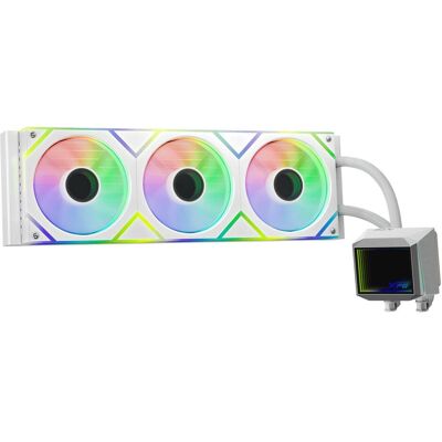 XPG LEVANTE II 360, CPU Wasserkühler, Mehrfarbig, Weiss XPG LEVANTE II 360, CPU Wasserkühler, Mehrfarbig, Weiss