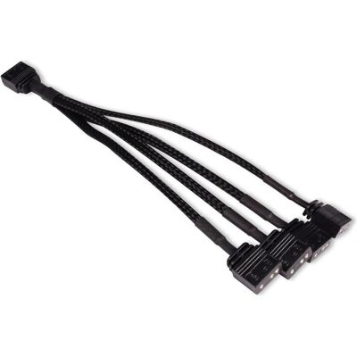 Alphacool KAB Y-Splitter aRGB 3-Pin auf 4x 3-Pin 15cm, Modding Beleuchtung Alphacool KAB Y-Splitter aRGB 3-Pin auf 4x 3-Pin 15cm, Modding Beleuchtung