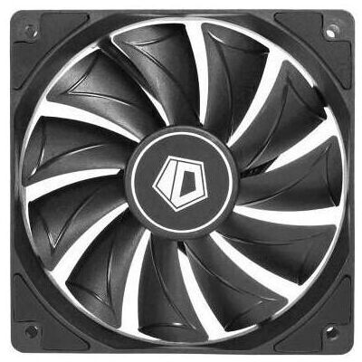 ID-Cooling XF-12025 SD K Fan 120mm (120 mm), PC Lüfter, Schwarz ID-Cooling XF-12025 SD K Fan 120mm (120 mm), PC Lüfter, Schwarz