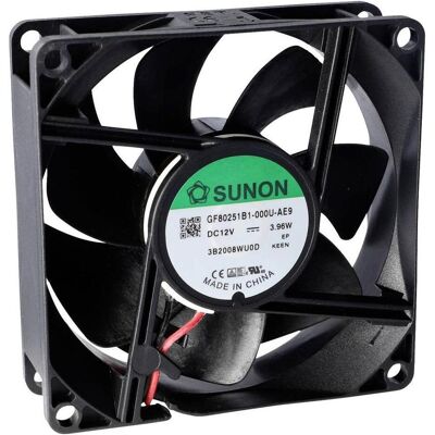Sunon GE80252B2-000U-AE9 Axiallüfter - 24V/DC 96,82m³/h Sunon GE80252B2-000U-AE9 Axiallüfter - 24V/DC 96,82m³/h