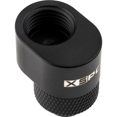 XSPC G1/4 Rotary 7mm Offset Fitting - mattschwarz, Wasserkühlung Anschluss, Schwarz XSPC G1/4 Rotary 7mm Offset Fitting - mattschwarz, Wasserkühlung Anschluss, Schwarz