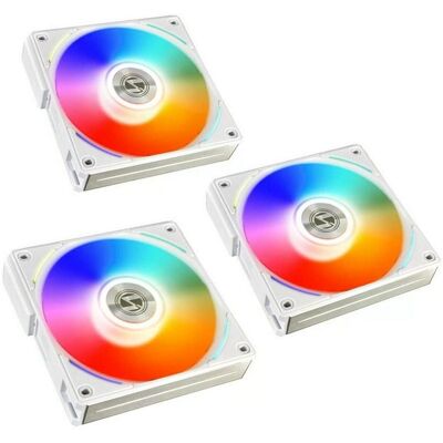 Lian-Li UNI FAN AL120 (120 mm, 3x), PC Lüfter, Weiss Lian-Li UNI FAN AL120 (120 mm, 3x), PC Lüfter, Weiss