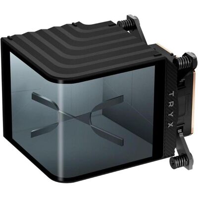 TRYX Panorama CPU Wasserblock, AMOLED-Display, Intel- und AMD-Sockel - schwarz, CPU Wasserkühler, Schwarz TRYX Panorama CPU Wasserblock, AMOLED-Display, Intel- und AMD-Sockel - schwarz, CPU Wasserkühler, Schwarz