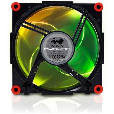 In-Win Aurora RGB-LED Lüfter, 120mm, 3er Set (120 mm, 3x), PC Lüfter, Schwarz, Transparent In-Win Aurora RGB-LED Lüfter, 120mm, 3er Set (120 mm, 3x), PC Lüfter, Schwarz, Transparent