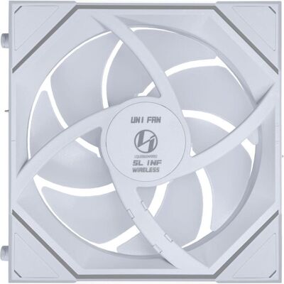 Lian-Li UNI FAN SL-INF Wireless Reverse Blade (120 mm, 1x), PC Lüfter, Weiss Lian-Li UNI FAN SL-INF Wireless Reverse Blade (120 mm, 1x), PC Lüfter, Weiss