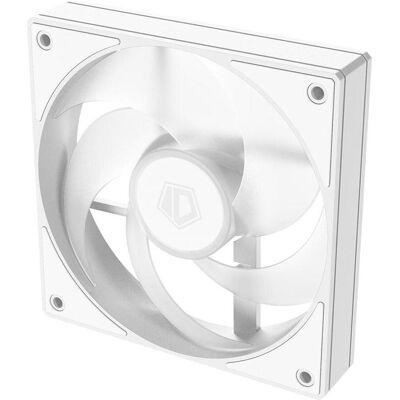 ID-Cooling AS-120 Fan 120mm White aRGB Lighting (120 mm), PC Lüfter, Weiss ID-Cooling AS-120 Fan 120mm White aRGB Lighting (120 mm), PC Lüfter, Weiss