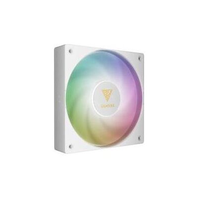 Gamdias NOTUS M1-1201 White ARGB Gehäuseluefter - Gehäuse-Lüfter - 1.600 rpm (120 mm, 1x), PC Lüfter, Weiss Gamdias NOTUS M1-1201 White ARGB Gehäuseluefter - Gehäuse-Lüfter - 1.600 rpm (120 mm, 1x), PC Lüfter, Weiss