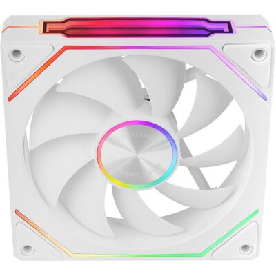 Mars Gaming Mf-Linkfinitykit2w (120 mm, 3x), PC Lüfter, Mehrfarbig, Weiss Mars Gaming Mf-Linkfinitykit2w (120 mm, 3x), PC Lüfter, Mehrfarbig, Weiss