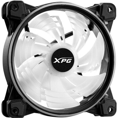 XPG HURRICANE120ARGBPWM-BKCWW computer cooling system Computer case Fan Black, White (120 mm, 1x), PC Lüfter, Schwarz XPG HURRICANE120ARGBPWM-BKCWW computer cooling system Computer case Fan Black, White (120 mm, 1x), PC Lüfter, Schwarz