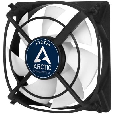 Arctic F12 Pro-Lüfter (ACACO-12P01-GBA01) (120 mm, 1x), PC Lüfter, Schwarz Arctic F12 Pro-Lüfter (ACACO-12P01-GBA01) (120 mm, 1x), PC Lüfter, Schwarz