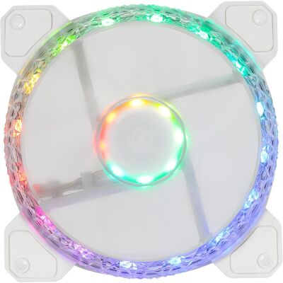 Gelid Stella Frost (120 mm, 1x), PC Lüfter, Weiss Gelid Stella Frost (120 mm, 1x), PC Lüfter, Weiss