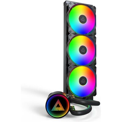 Montech LightFlow 360 ARGB, CPU Wasserkühler, Schwarz Montech LightFlow 360 ARGB, CPU Wasserkühler, Schwarz