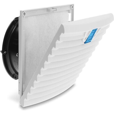 Delock Axialventilator 230 V Wechselstrom mit Filter, 204 x 204 x 97 mm (150 mm, 1x), PC Lüfter, Weiss Delock Axialventilator 230 V Wechselstrom mit Filter, 204 x 204 x 97 mm (150 mm, 1x), PC Lüfter, Weiss