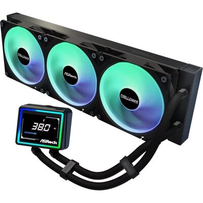 ASRock Challenger 360 Digital, CPU Wasserkühler, Schwarz ASRock Challenger 360 Digital, CPU Wasserkühler, Schwarz