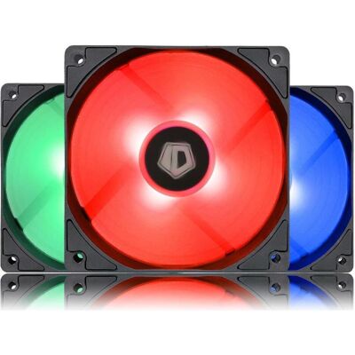 ID-Cooling XF-12025 Fan 120mm RGB Lighting (120 mm), PC Lüfter, Mehrfarbig ID-Cooling XF-12025 Fan 120mm RGB Lighting (120 mm), PC Lüfter, Mehrfarbig