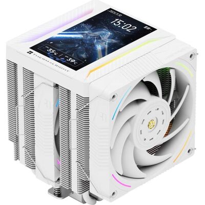 Thermalright "Peerless Assassin 120 Vision MAX ARGB WHITE Processor All-in-one liquid cooler 12 cm" (164 mm), CPU Kühler, Weiss Thermalright "Peerless Assassin 120 Vision MAX ARGB WHITE Processor All-in-one liquid cooler 12 cm" (164 mm), CPU Kühler, Weiss