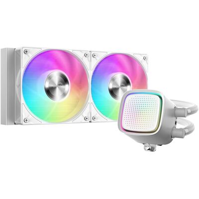 Sama Gears L50 White 240mm AIO, CPU Wasserkühler, Weiss Sama Gears L50 White 240mm AIO, CPU Wasserkühler, Weiss