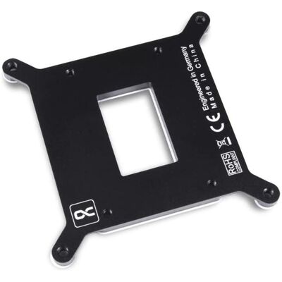 Alphacool Apex Backplate XPX/Eisbaer LGA 1700 Metall Full Cover, CPU Wasserkühler Zubehör Alphacool Apex Backplate XPX/Eisbaer LGA 1700 Metall Full Cover, CPU Wasserkühler Zubehör